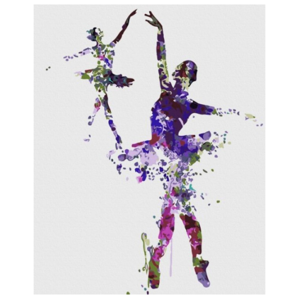 Pictură pe numere BrushMe Modele de balerini GX22582 50 x 40 cm/ Verticală photo 1 Pictură pe numere BrushMe Modele de balerini GX22582 50 x 40 cm/ Verticală photo 1
