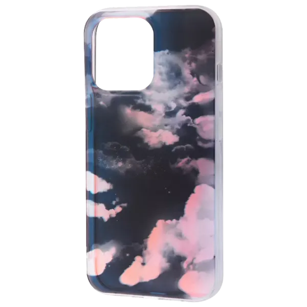 Husă pentru smartphone Apple iPhone 13 Pro WAVE/ Back/ TPU/ Pink Black photo 1