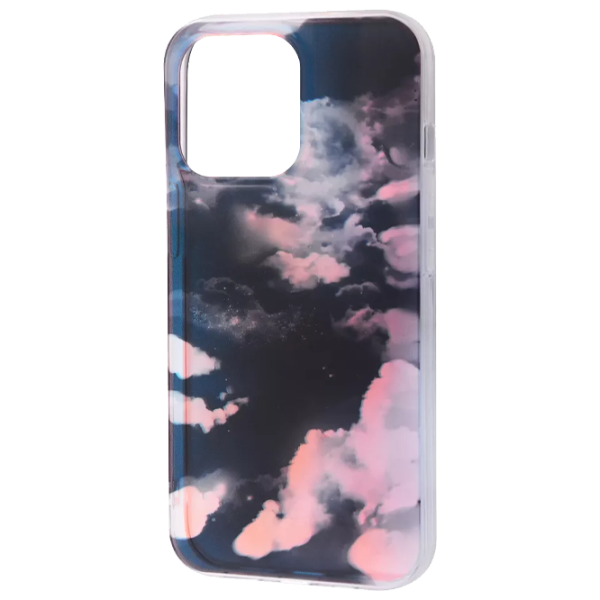Husă pentru smartphone Apple iPhone 13 Pro WAVE/ Back/ TPU/ Pink Black photo 1