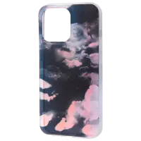 Чехол для смартфона Apple iPhone 13 Pro WAVE/ Back/ TPU/ Розовый Черный