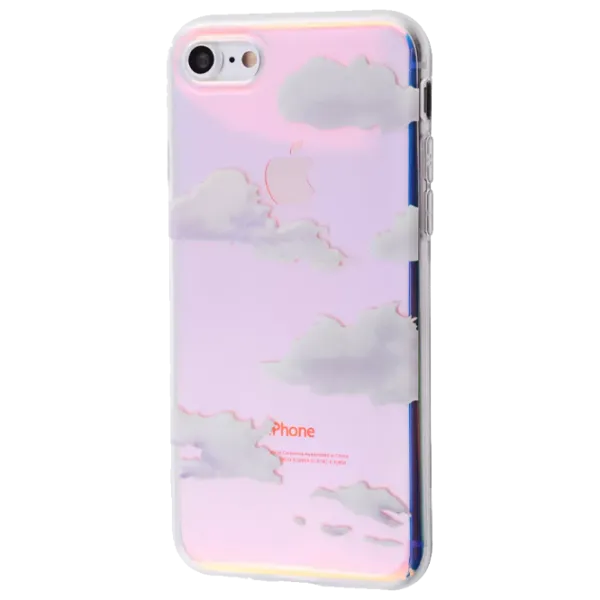 Чехол для смартфона Apple iPhone 7/ 8/ SE2 WAVE/ Back/ TPU/ Розовый Белый photo 1