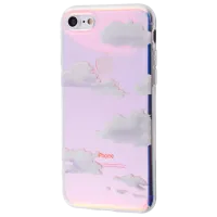 Чехол для смартфона Apple iPhone 7/ 8/ SE2 WAVE/ Back/ TPU/ Розовый Белый