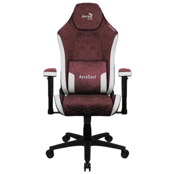 Scaun Gaming AeroCool Crown AeroSuede Burgundy Red photo 1 Scaun Gaming AeroCool Crown AeroSuede Burgundy Red photo 1
