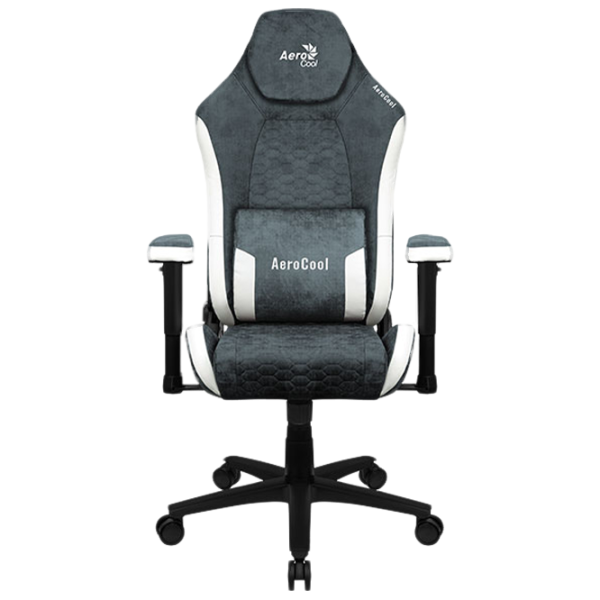 Scaun Gaming AeroCool Crown AeroSuede Steel Blue photo 1 Scaun Gaming AeroCool Crown AeroSuede Steel Blue photo 1
