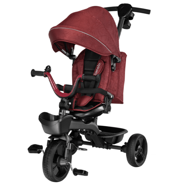 Triciclu Lionelo Kori 25 kg/ Burgundy photo 1