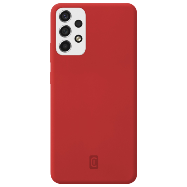 Husă pentru smartphone Samsung Galaxy A53 Cellularline/ Back/ Soft/ Red photo 1