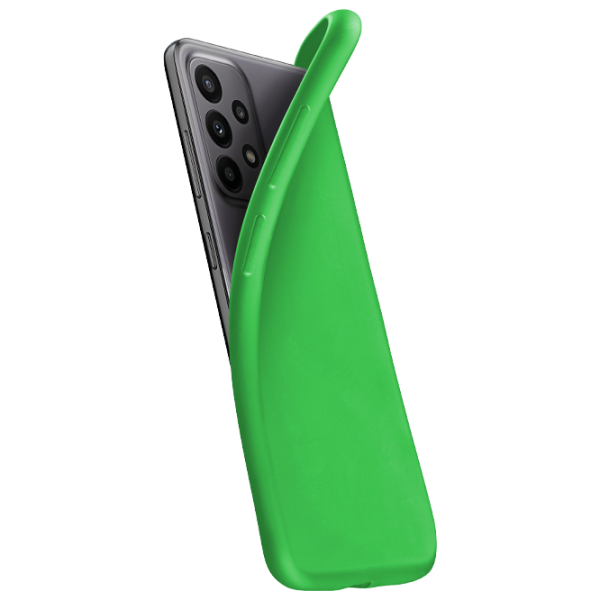 Husă pentru smartphone Samsung Galaxy A23 4G Cellularline/ Back/ Silicon/ Green photo 1 Husă pentru smartphone Samsung Galaxy A23 4G Cellularline/ Back/ Silicon/ Green photo 1