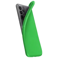Husă pentru smartphone Samsung Galaxy A23 4G Cellularline/ Back/ Silicon/ Green