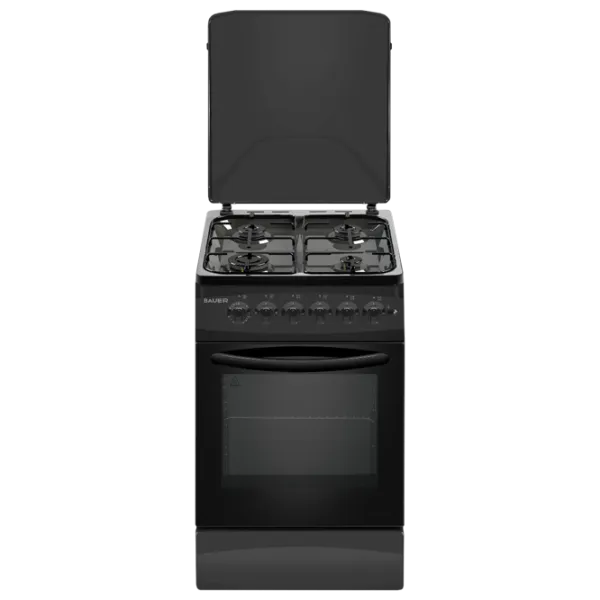 Плита Bauer TE 5640 BLI Газовая/ Черный/ Матовый photo 1