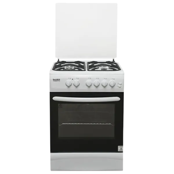 Плита Bauer TE 6640 WITTCG Газовая/ Белый photo 1