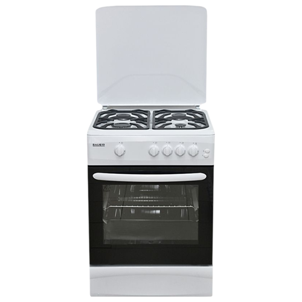Aragaz Bauer TG 6640 WIC Pe gaz/ White photo 1 Aragaz Bauer TG 6640 WIC Pe gaz/ White photo 1