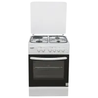 Плита Bauer TE 6631 WIS Комбинированная/ Белый/ 