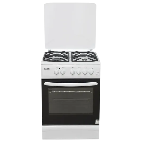 Плита Bauer TE 6640 WITC Газовая/ Белый photo 1 Плита Bauer TE 6640 WITC Газовая/ Белый photo 1
