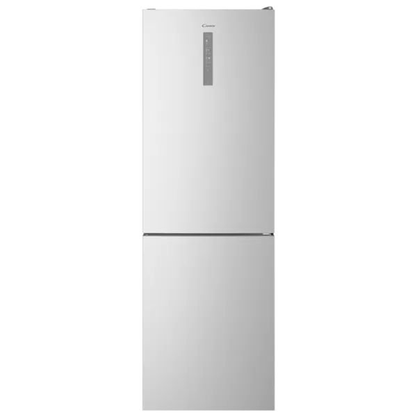 Frigider Candy CCE7T618ES cu congelator jos 341 l / 185 cm / Silver photo 1