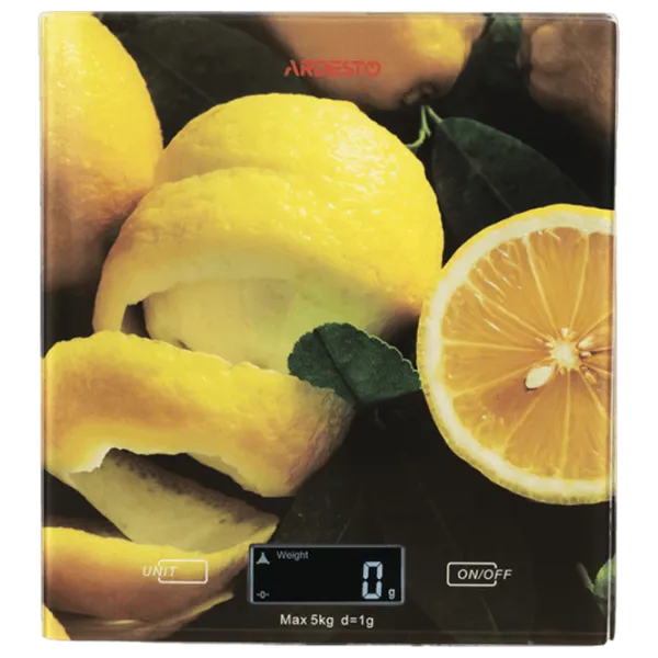 Cântar de bucătărie Ardesto SCK-893LEMON Multicolor photo 1