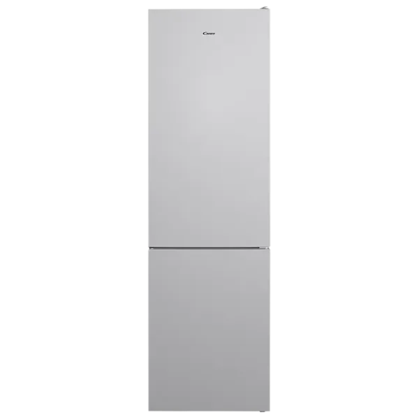 Frigider Candy CCE4T620ES cu congelator jos 377 l / 200 cm / Silver photo 1