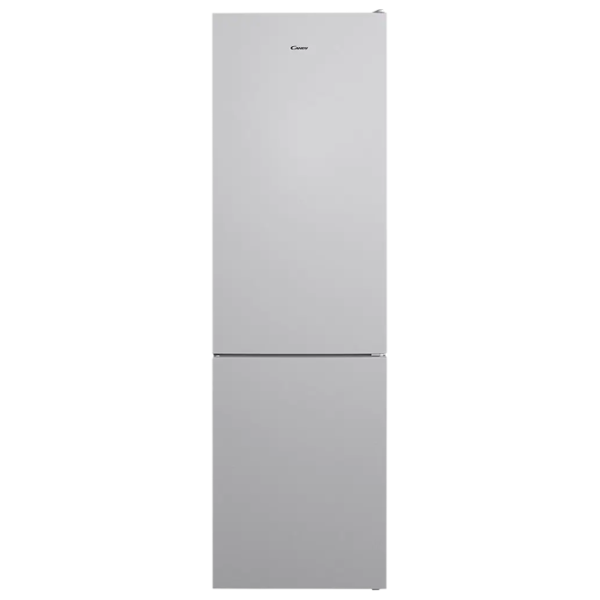 Frigider Candy CCE4T620ES cu congelator jos 377 l / 200 cm / Silver photo 1