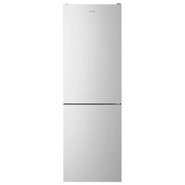 Frigider Candy CCE4T618ES cu congelator jos 341 l / 185 cm / Silver photo 1
