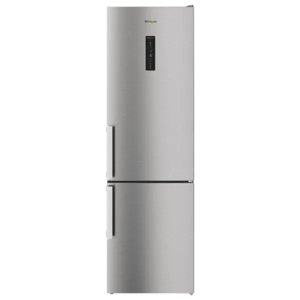 Frigider Whirlpool WTS 7201 MX cu congelator jos 322 l / 196 cm / Inox photo 1