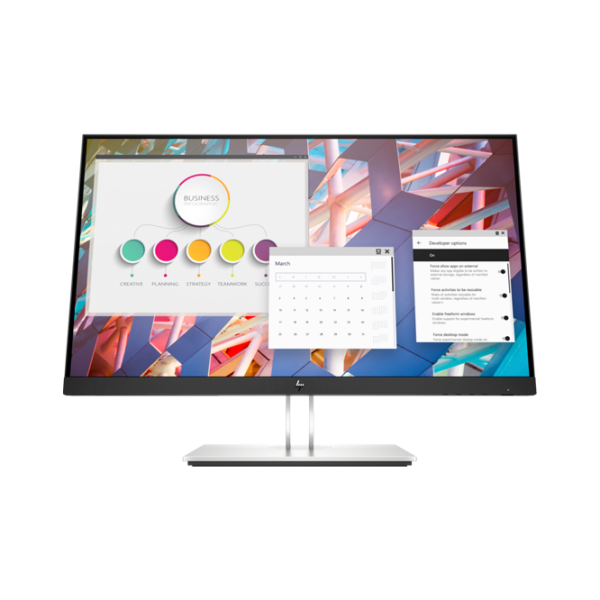 Монитор HP E24 G4 23.8" Full HD 60 Гц/ 5 мс/ Серебристый photo 1