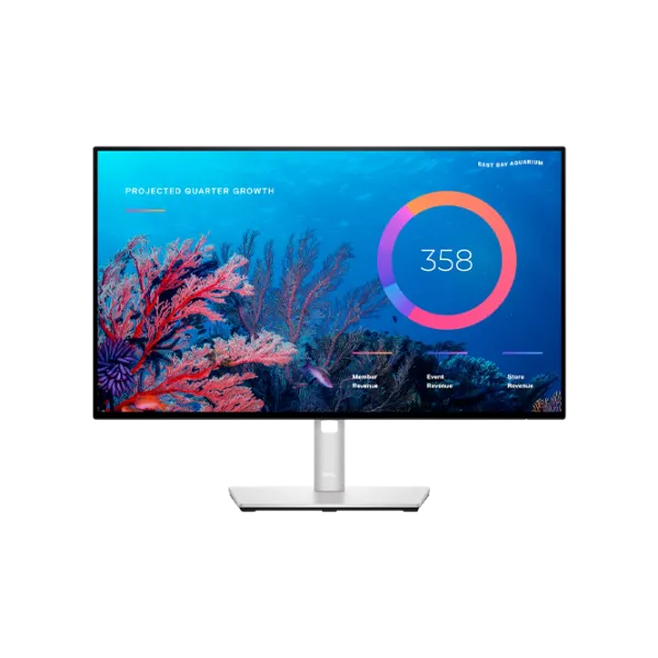 Monitor Dell U2422HE 23.8" Full HD 60 Hz/ 5 ms/ Silver photo 1 Monitor Dell U2422HE 23.8" Full HD 60 Hz/ 5 ms/ Silver photo 1