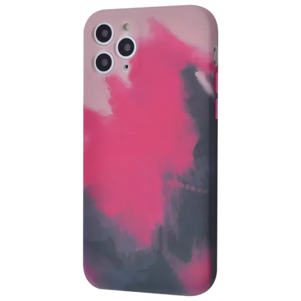 Husă pentru smartphone Apple iPhone 11 WAVE/ Back/ TPU/ Black Pink photo 1