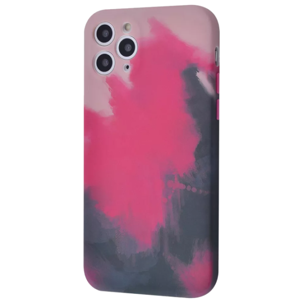 Husă pentru smartphone Apple iPhone 11 WAVE/ Back/ TPU/ Black Pink photo 1