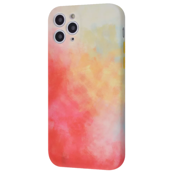 Чехол для смартфона Apple iPhone 11 WAVE/ Back/ TPU/ Красный Белый photo 1 Чехол для смартфона Apple iPhone 11 WAVE/ Back/ TPU/ Красный Белый photo 1