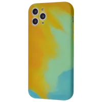Чехол для смартфона Apple iPhone 11 WAVE/ Back/ TPU/ Зелёный Желтый