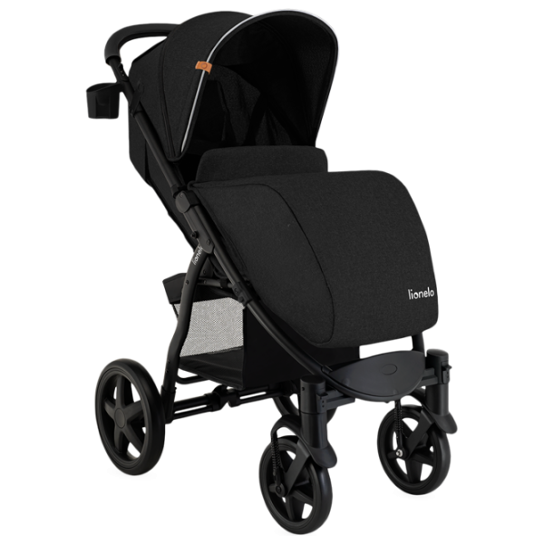 Детская коляска Lionelo Annet Plus 1000971-002/ Черный photo 1