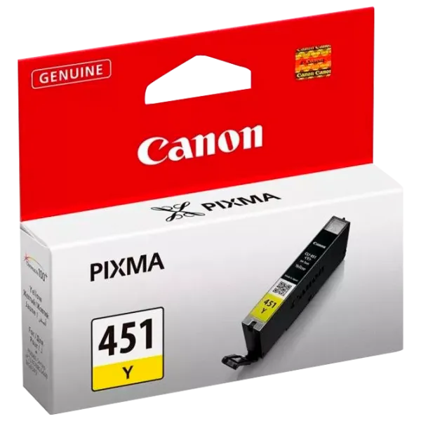 Cartuş Canon CLI-451Y Yellow/ Original/ Inkjet photo 1