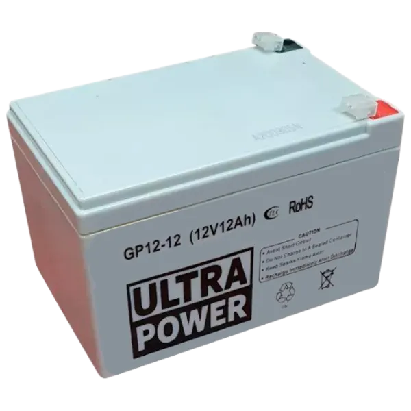 Аккумуляторная батарея для ИБП Ultra Power GP12-12 12 В 12 Ач Серый photo 1