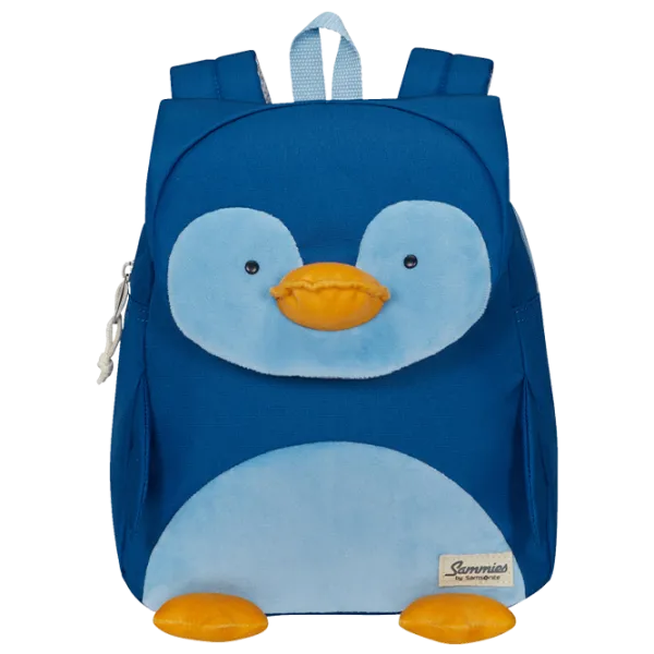 Рюкзак для детей Samsonite Happy Sammies Eco Пингвин Питер Синий  / Синий / 7.5л photo 1 Рюкзак для детей Samsonite Happy Sammies Eco Пингвин Питер Синий  / Синий / 7.5л photo 1