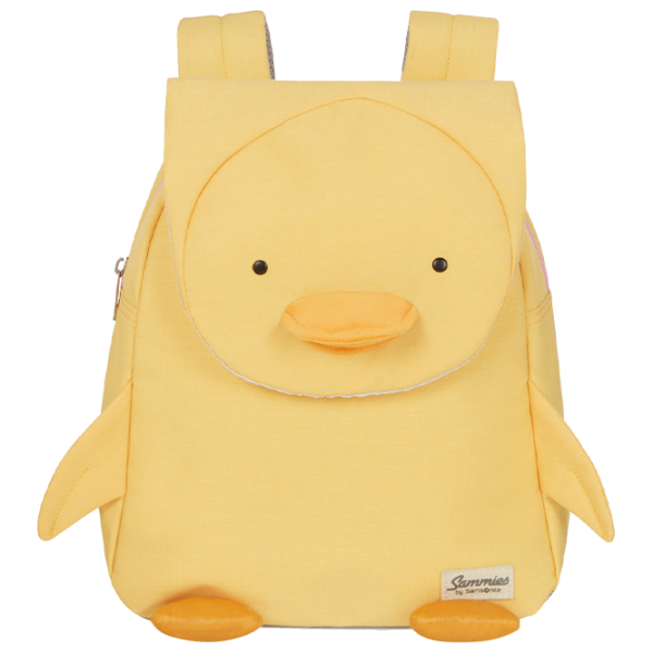 Ghiozdan pentru copii Samsonite Happy Sammies Eco Rața Dodie S Yellow  / Pink Yellow / 7.5l photo 1