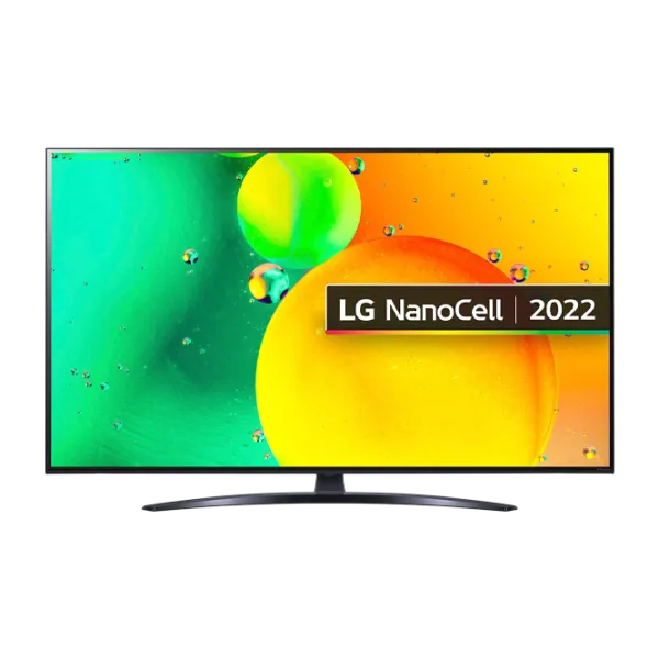 Телевизор LG 43NANO766QA 43" / NanoCell / 4K / Smart TV / Черный photo 1 Телевизор LG 43NANO766QA 43" / NanoCell / 4K / Smart TV / Черный photo 1