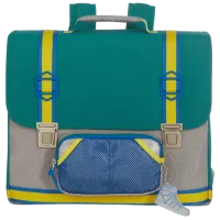 Ghiozdan pentru copii Samsonite Sam School Spirit Lemon Fields M Green  / Gray Green / 15l