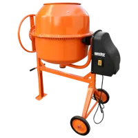 Бетономешалка Hecht 2117 120 л 550 Вт/ Оранжевый