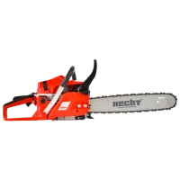 Цепная пила Hecht 50 бензиновая/ Красный