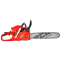 Цепная пила Hecht 56 бензиновая/ Красный