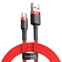 Кабель для телефона CATKLF-B09 Baseus USB Type-A + USB Type-C 1 м/ Красный