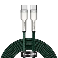 Кабель для телефона CATJK-D06 Baseus USB Type-C + USB Type-C 2 м/ Зелёный