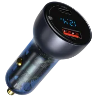 Автомобильное зарядное устройство Baseus CCKX-C0G 5 А/ Синий