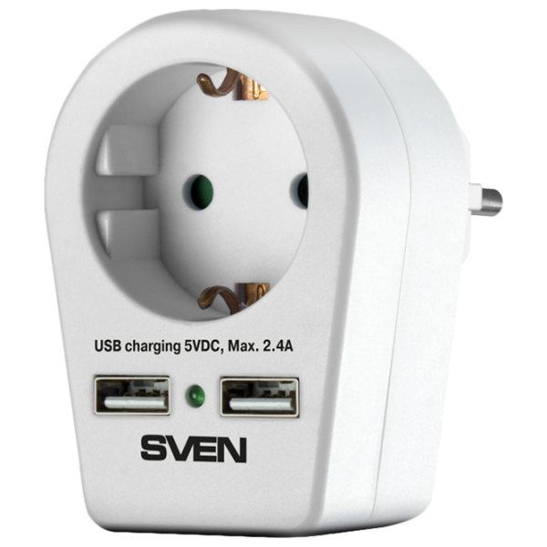 Prelungitor Sven SF-S1U White photo 1 Prelungitor Sven SF-S1U White photo 1