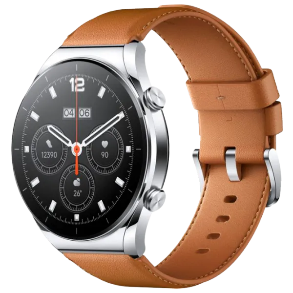 Ceas inteligent Xiaomi Watch S1 1.43"/ Silver Brown photo 1