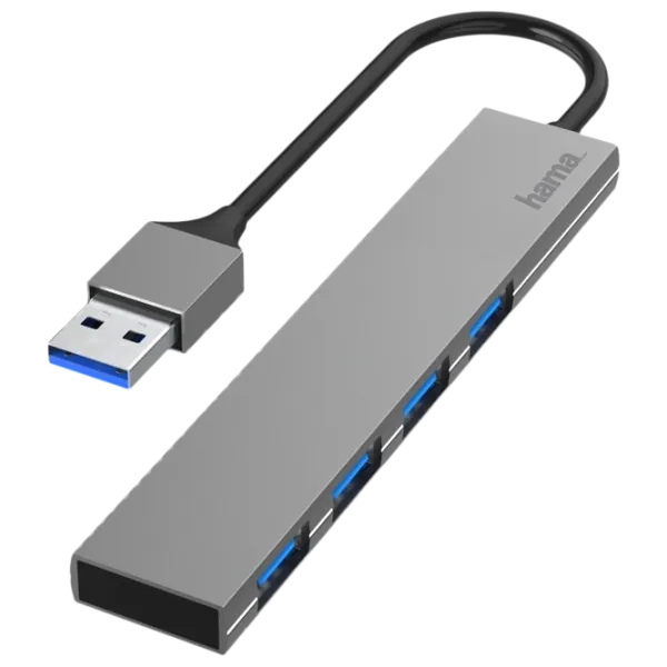 Adapter Hama 200114 USB Type-A/ Silver photo 1 Adapter Hama 200114 USB Type-A/ Silver photo 1