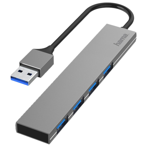 Adapter Hama 200114 USB Type-A/ Silver photo 1 Adapter Hama 200114 USB Type-A/ Silver photo 1