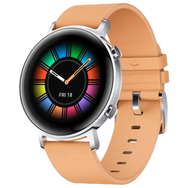 Умные часы Huawei Watch GT2 1.2"/ Dan-B19/ Серебристый Бежевый photo 1