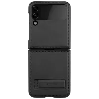 Husă pentru smartphone Samsung Galaxy Z Flip 4 5G Nillkin/ Flip Cover/ Leather/ Black Black