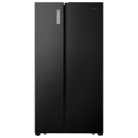 Frigider Hisense RS677N4BFE Side by Side 508 l / 178.6 cm / Black