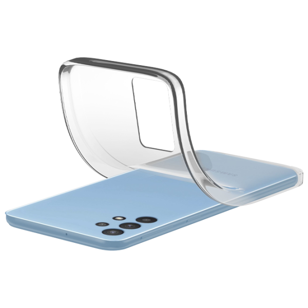 Husă pentru smartphone Samsung Galaxy A33 Cellularline/ Back/ Silicon/ Transparent photo 1
